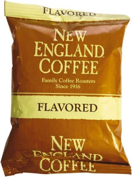 New England Coffee - Coffee Portion Packs, Hazelnut Cr\xE8me, 2.5 oz Pack, 24/Box - Apex Tool & Supply