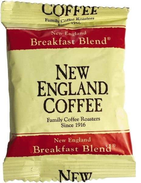 New England Coffee - Coffee Portion Packs, Breakfast Blend, 2.5 oz Pack, 24/Box - Apex Tool & Supply