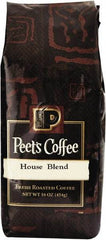 Peet's Coffee & Tea - Bulk Coffee, House Blend, Ground, 1 Lb Bag - Apex Tool & Supply