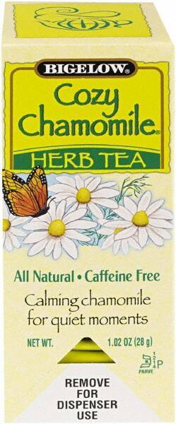 Bigelow - Single Flavor Tea, C ozy Chamomile, 28 Bags/Box - Apex Tool & Supply