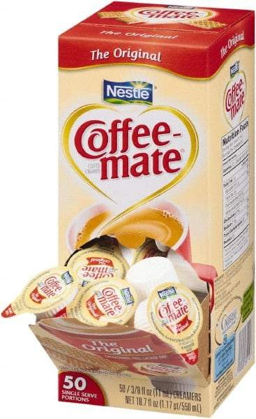 Coffee-Mate - Original Creamer, 0.375 oz., 50 Creamers/Box, 4 Boxes/Carton - Apex Tool & Supply