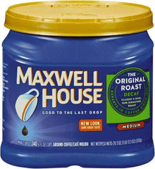 Maxwell House - Coffee, Decaffeinated Ground Coffee, 29.3 oz Can - Apex Tool & Supply