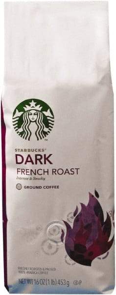 Starbucks - Coffee, French Roast, Ground, 1 Lb Bag - Apex Tool & Supply