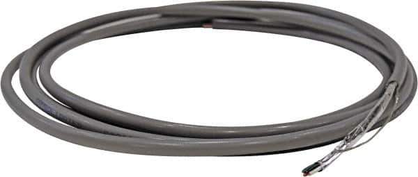Value Collection - 24 AWG, 4 Wire, 100' OAL Shielded Automation & Communication Cable - PVC Insulation, Tinned Copper Conductor, 300 Volts, 0.18" OD - Apex Tool & Supply