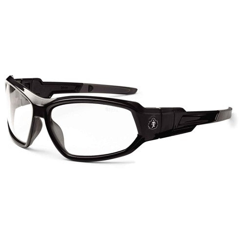 LOKI Clear Lens Black Safety Glasses // Goggles - Apex Tool & Supply