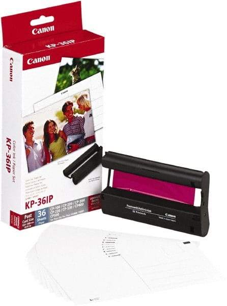 Canon - Ink Cartridge - Use with Canon CP-100, CP-200, CP-220, CP-300, CP-330, CP-333, SELPHY CP400, CP510, CP600, CP710, CP720, CP730, CP740, CP760, CP780, CP800, CP900 - Apex Tool & Supply