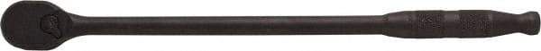 Proto - 3/8" Drive Pear Head Ratchet - Black Oxide Finish, 13" OAL, 90 Gear Teeth, Long Arm Handle, Reversible Head - Apex Tool & Supply