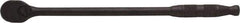 Proto - 3/8" Drive Pear Head Ratchet - Black Oxide Finish, 13" OAL, 90 Gear Teeth, Long Arm Handle, Reversible Head - Apex Tool & Supply