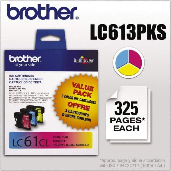 Brother - Ink Cartridge - Use with Brother DCP-J140W, 165C, 375CW, 385C, 395CN, 585CW, MFC-250C, 255CW, 290C, 295CN, 490CW, 495CW, J615W, 775CW, 790CW, 795CW, 990CW - Apex Tool & Supply