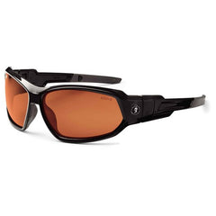 LOKI Copper Lens Black Safety Glasses // Goggles - Apex Tool & Supply