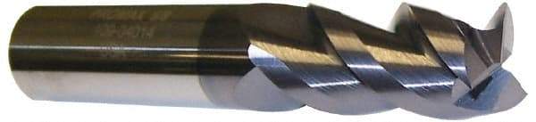 ProMax - 5/8", 1-3/4" LOC, 5/8" Shank Diam, 4" OAL, 3 Flute, Solid Carbide Square End Mill - Single End, AlTiN Finish, Spiral Flute, 40° Helix, Centercutting, Right Hand Cut, Right Hand Flute, Series 109 - Apex Tool & Supply