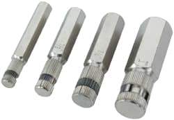 Proto - 4 Piece, 3/8" to 1", Internal Pipe Wrench Set - Inch Measurement Standard, Satin Chrome Finish - Apex Tool & Supply
