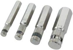 Proto - 4 Piece, 3/8" to 1", Internal Pipe Wrench Set - Inch Measurement Standard, Satin Chrome Finish - Apex Tool & Supply