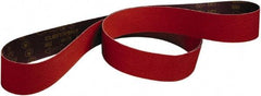 3M - 3" Wide x 132" OAL, 120 Grit, Ceramic Abrasive Belt - Ceramic, Fine, Coated, Series 947A - Apex Tool & Supply