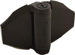 D&D Technologies - 4-3/4" Long x 6.93" Wide x 0.4" Thick, Gate Hinge - Polymer, Black Finish - Apex Tool & Supply