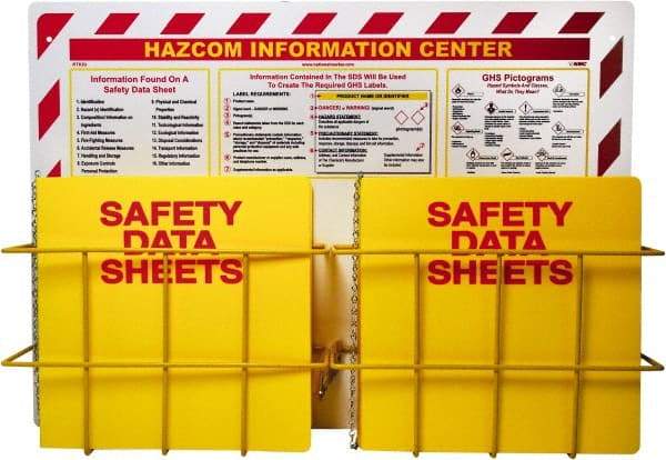 NMC - 20" Wide x 28" High, Information Center - English - Apex Tool & Supply