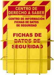 NMC - 20" Wide x 14" High, Information Center - 3 Rings, Spanish - Apex Tool & Supply