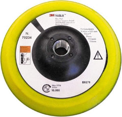 3M - 5" Diam Disc Backing Pad - 12,000 RPM - Apex Tool & Supply