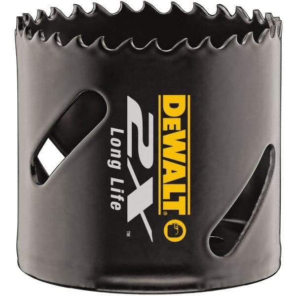 DeWALT - 4-3/4" Diam, 1-7/8" Cutting Depth, Hole Saw - Bi-Metal Saw, Toothed Edge - Apex Tool & Supply
