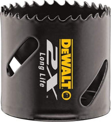 DeWALT - 4-1/4" Diam, 1-7/8" Cutting Depth, Hole Saw - Bi-Metal Saw, Toothed Edge - Apex Tool & Supply
