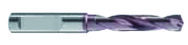 7.2mm Dia. - Carbide HP 5xD Drill-140° Point-Coolant-Firex-Notch Shank - Apex Tool & Supply