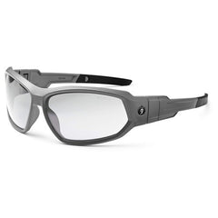 LOKI Clear Lens Matte Gray Safety Glasses // Goggles - Apex Tool & Supply