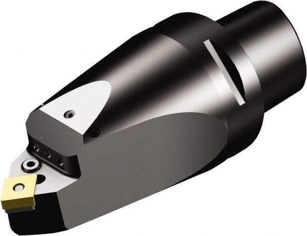 Sandvik Coromant - Neutral Cut, Size C6, CNMG 120408 Insert Compatiblity, External Modular Turning & Profiling Cutting Unit Head - 115mm Head Length, Through Coolant, Series T-Max P - Apex Tool & Supply