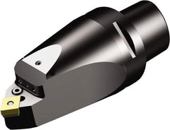 Sandvik Coromant - Neutral Cut, Size C10, CNMG 19 06 12 & CNMG 643 Insert Compatiblity, External Modular Turning & Profiling Cutting Unit Head - 110mm Head Length, Through Coolant, Series T-Max P - Apex Tool & Supply