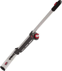 Rubbermaid - 459.74mm Long x 89mm Wide Aluminum Microfiber Cleaning System Frame - Black, Hook & Loop & Quick Connect - Apex Tool & Supply