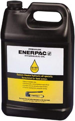 Enerpac - 1 Gal Container Mineral Hydraulic Oil - -42.78 to 190.56°F, ISO 15, 82 SUS at 100°F - Apex Tool & Supply