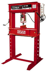 Sunex Tools - 50 Ton Manual Shop Press - 8-1/4 Inch Stroke - Apex Tool & Supply