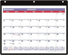 AT-A-GLANCE - 12 Sheet, 11 x 8-1/4", Wall Calendar - Apex Tool & Supply