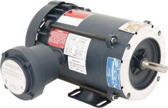 Leeson - 1/2 hp 1,800 Max RPM Explosion Proof Motor - 56C NEMA Frame, 230/460 Volts, 68% Efficiency at Full Load - Apex Tool & Supply