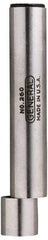 General - 0.5" Head Diam, 1/2" Shank, Single End, Mechanical Edge Finder - Accurate to 0.0005", Cylindrical Contact - Apex Tool & Supply