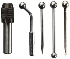 General - Single End, Center Finder Set Mechanical - Includes 4 Attachments, Case, Holder, 4 Pieces - Apex Tool & Supply