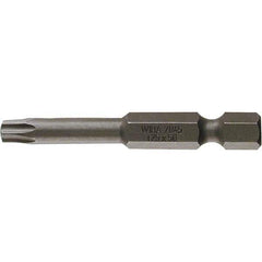 Wiha - T8 Power Bit - 1/4" Drive, 2" OAL - Apex Tool & Supply