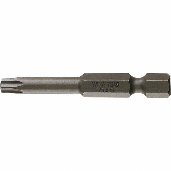 Wiha - T20 Power Bit - 1/4" Drive, 2" OAL - Apex Tool & Supply