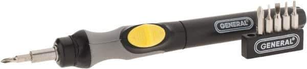 General - Inline Cordless Screwdriver - 100 RPM - Apex Tool & Supply