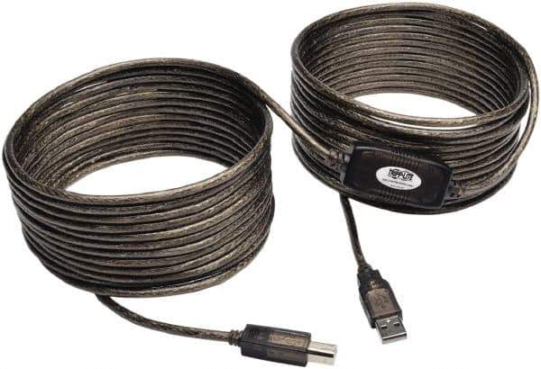 Tripp-Lite - 36' Long, USB A/B Computer Cable - Beige, Male x Male - Apex Tool & Supply