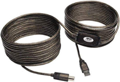 Tripp-Lite - 36' Long, USB A/B Computer Cable - Beige, Male x Male - Apex Tool & Supply