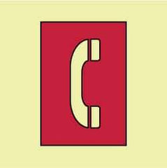 NMC - 6" Long x 6" Wide, Rigid Plastic Safety Sign - Square, 0.05" Thick, Use for Marine Application - Apex Tool & Supply