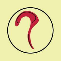 NMC - 6" Long x 6" Wide, Rigid Plastic Safety Sign - Square, 0.05" Thick, Use for Marine Application - Apex Tool & Supply