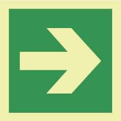 NMC - 6" Long x 6" Wide, Rigid Plastic Safety Sign - Square, 0.05" Thick, Use for Marine Application - Apex Tool & Supply