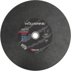 14″ × 3/32″ Type 1 Cut-Off Wheel, A46T, 1″ Arbor Hole - Apex Tool & Supply