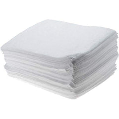 Brady SPC Sorbents - 24.5 Gal Capacity per Package, Oil Only Pad - 19" Long x 15" Wide, White, Polypropylene - Apex Tool & Supply