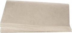 Brady SPC Sorbents - 17 Gal Capacity per Package, Oil Only Pad - 17" Long x 15" Wide, White, Polypropylene - Apex Tool & Supply