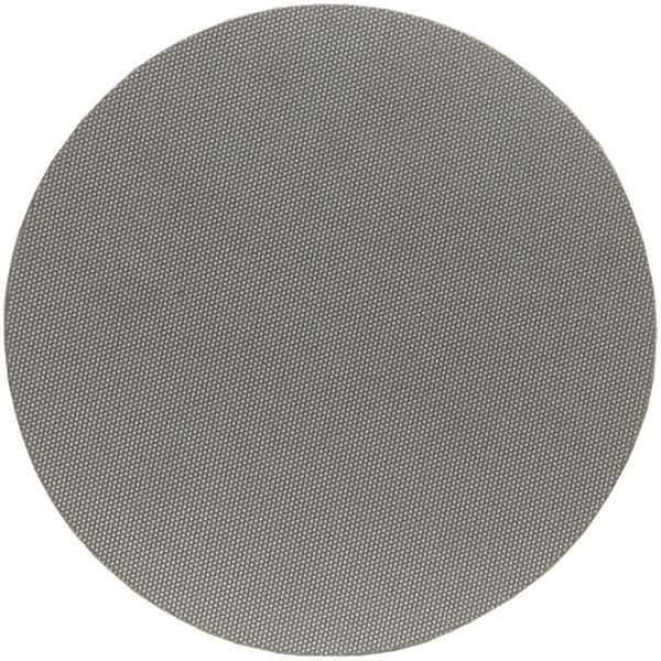 Norton - 8" Diam, 400 Grit Diamond Adhesive PSA Disc - Super Fine Grade, Yellow, Cloth Backing, Flexible - Apex Tool & Supply