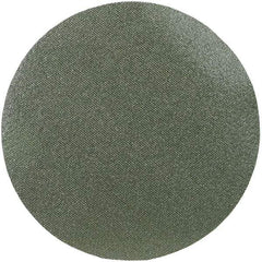 Norton - 8" Diam, 60 Grit Diamond Adhesive PSA Disc - Coarse Grade, Green, Cloth Backing, Flexible - Apex Tool & Supply