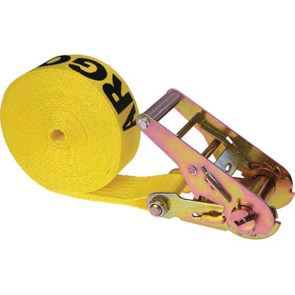 US Cargo Control - Slings & Tiedowns (Load-Rated) Type: Ratchet Tie Down Width (Inch): 2 - Apex Tool & Supply