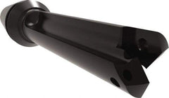 Allied Machine and Engineering - Series Z, 7/16 to 1/2" Diam, ER16 ER Collet, Straight Flute Spade Drill - 1-3/8" Max Depth, 1-29/32" Body Length, 3-5/64" OAL, Short Length, Through Coolant - Apex Tool & Supply